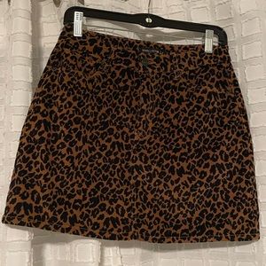 Vanilla Star Cheetah Skirt